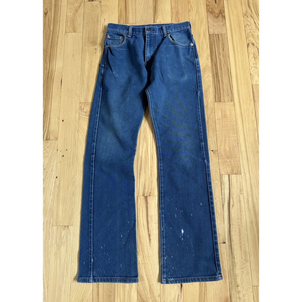 Levi's 517 Jeans Men's 30x36 Blue Bootcut Cowboy Western Workwear (Fits 29x34)